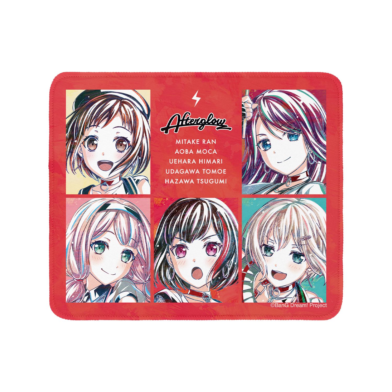 バンドリ! ガールズバンドパーティ! Afterglow Ani-Art 第5弾 マウスパッド - AniSmile