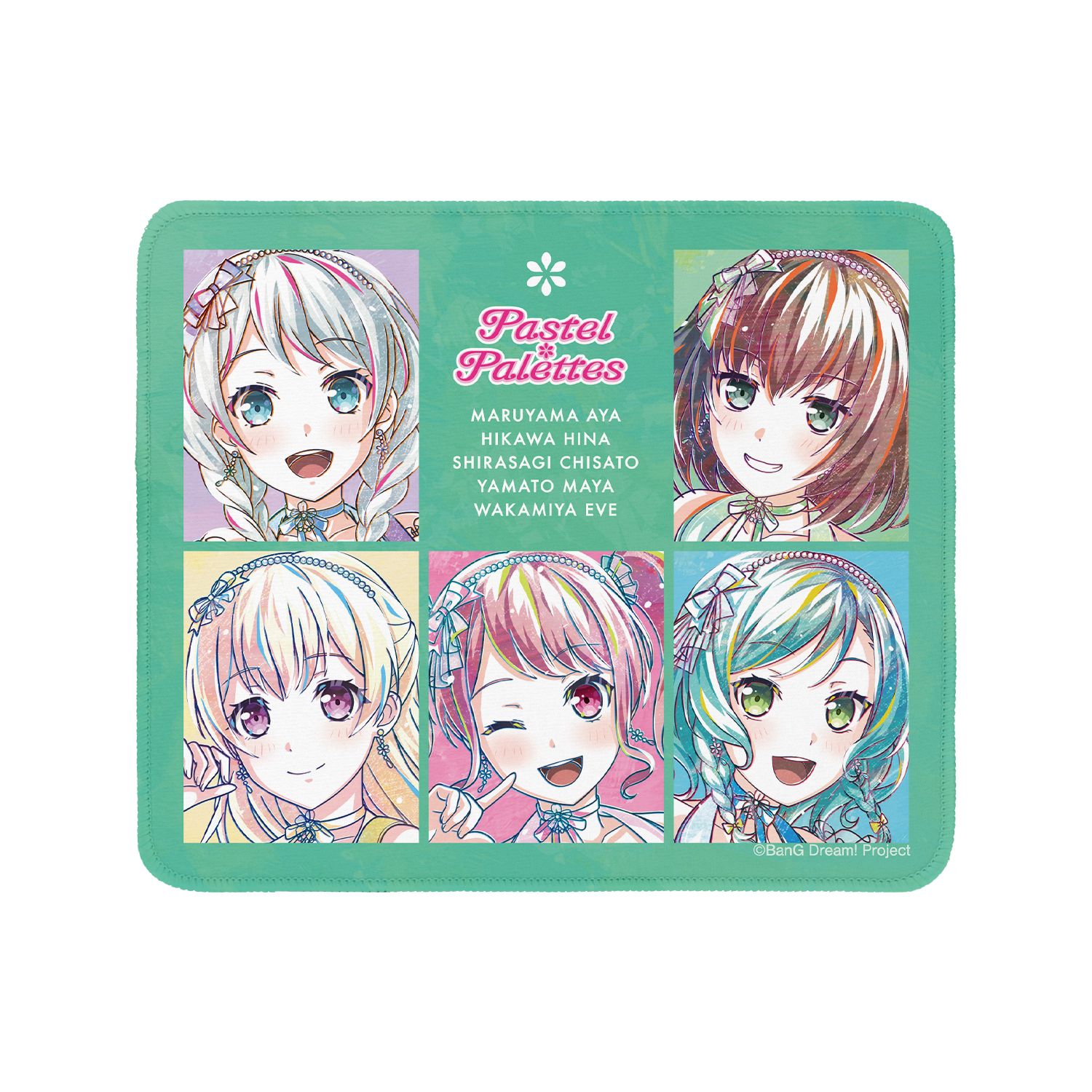 バンドリ! ガールズバンドパーティ! Pastel*Palettes Ani-Art 第5弾 マウスパッド - AniSmile