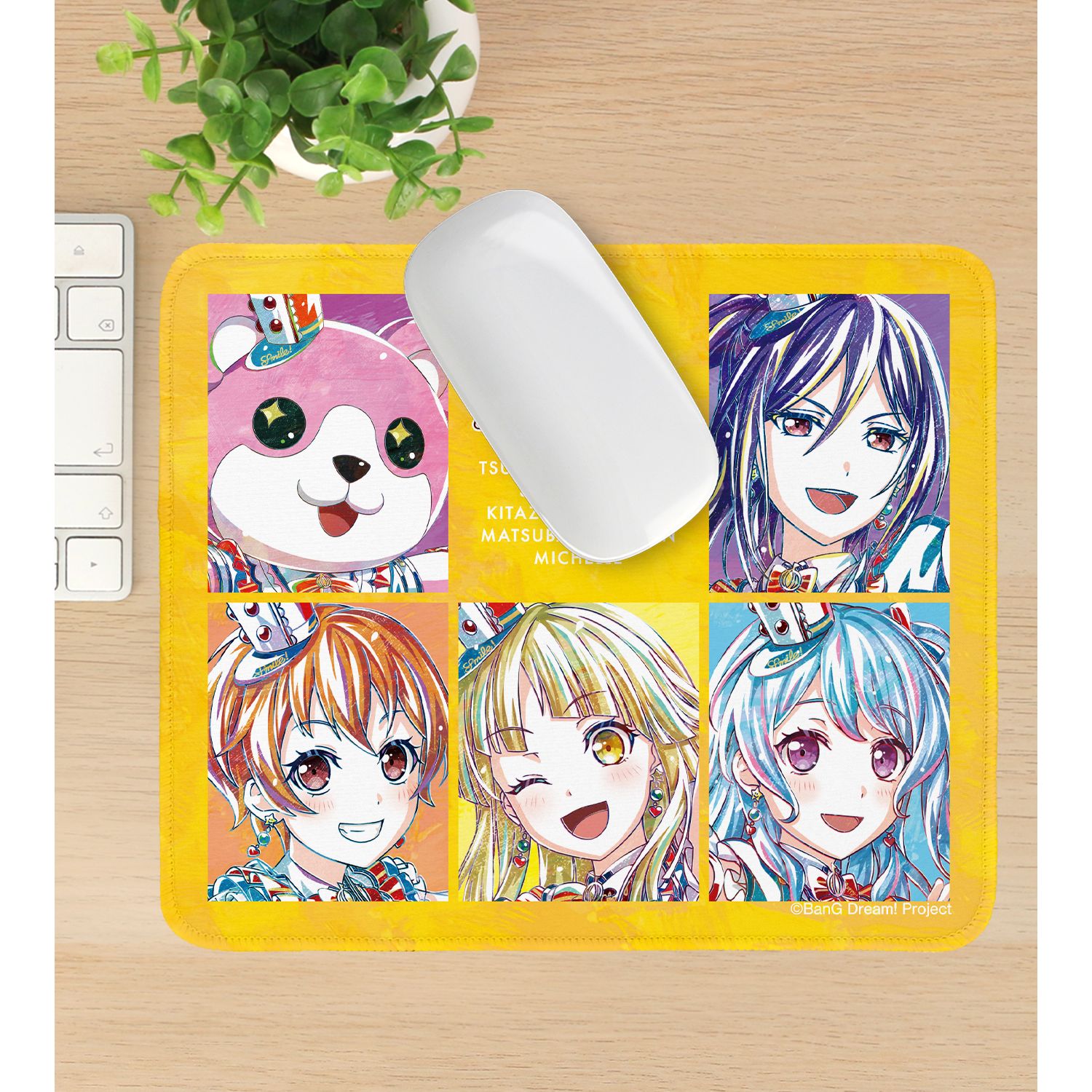 バンドリ! ガールズバンドパーティ! ハロー、ハッピーワールド! Ani-Art 第5弾 マウスパッド Image 3 | AniSmile