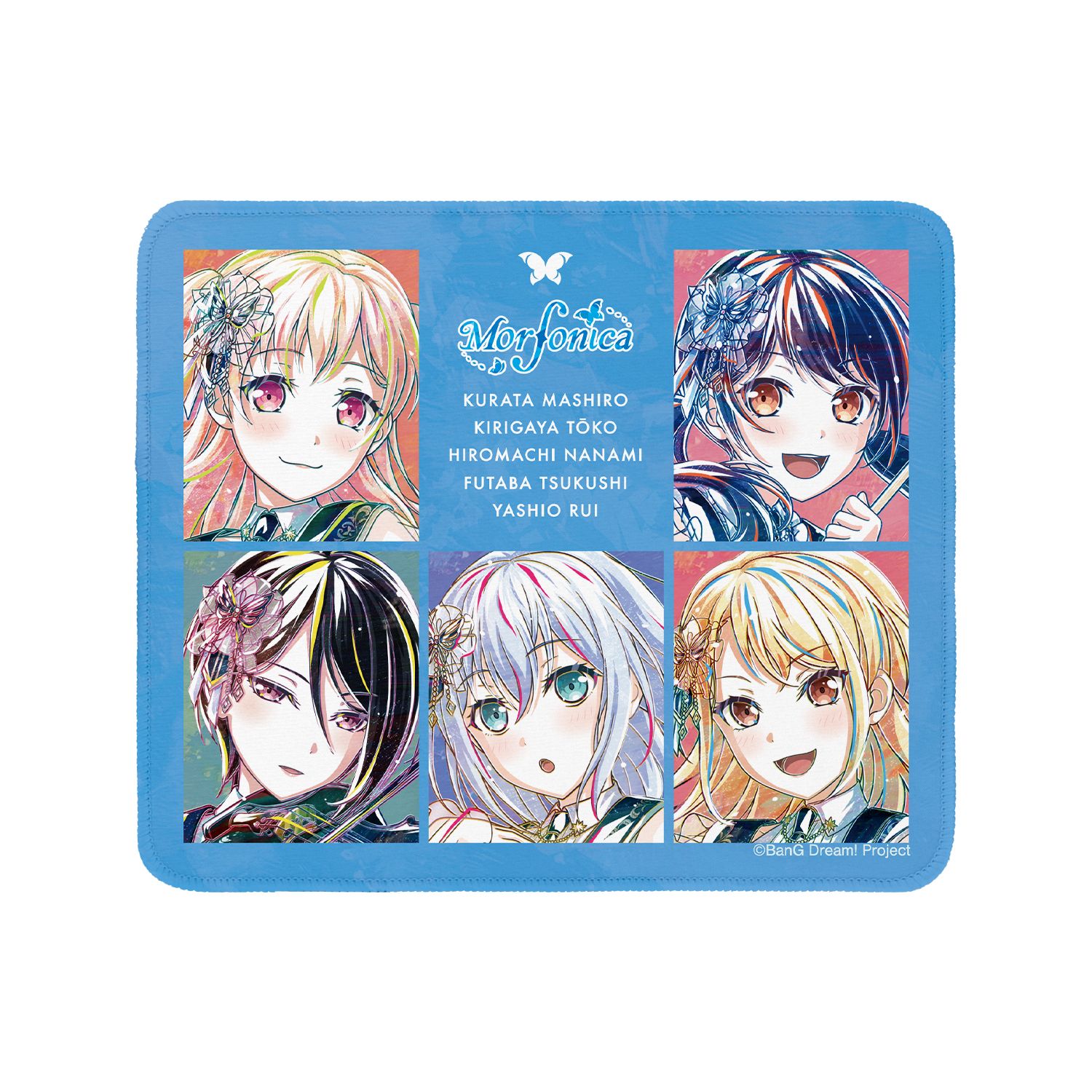 バンドリ! ガールズバンドパーティ! Morfonica Ani-Art 第5弾 マウスパッド - AniSmile