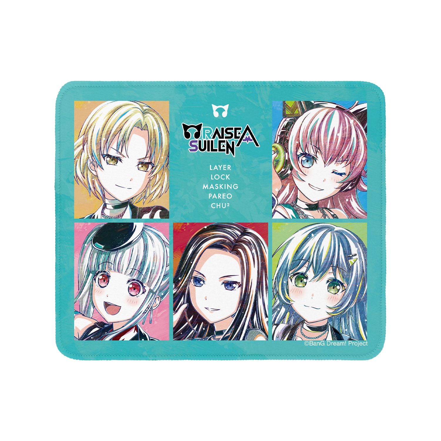 バンドリ! ガールズバンドパーティ! RAISE A SUILEN Ani-Art 第5弾 マウスパッド - AniSmile