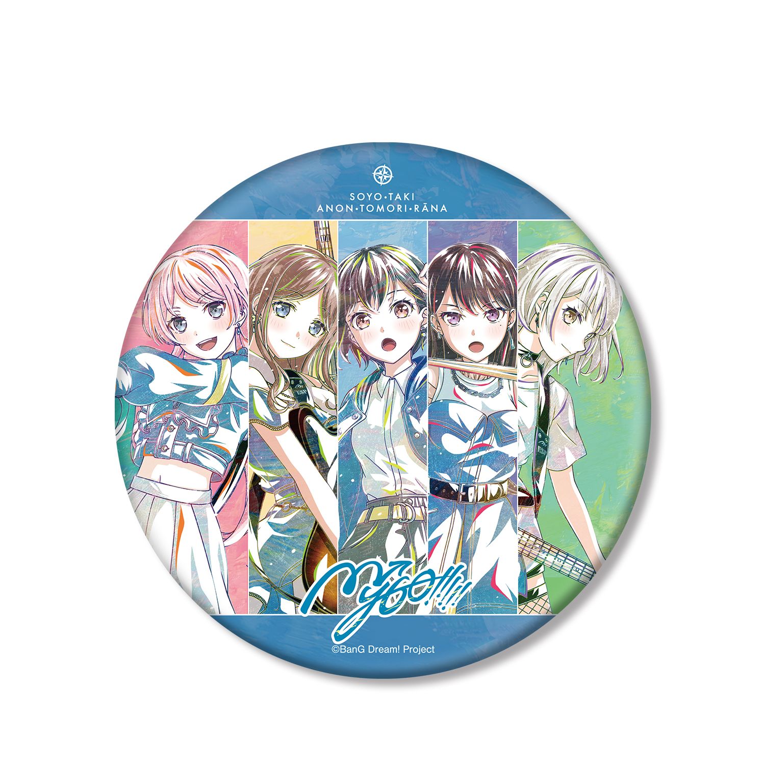 BanG Dream! ガールズバンドパーティ! MyGO!!!!! Ani-Art 第5弾 BIG缶バッジ - official product image | AniSmile
