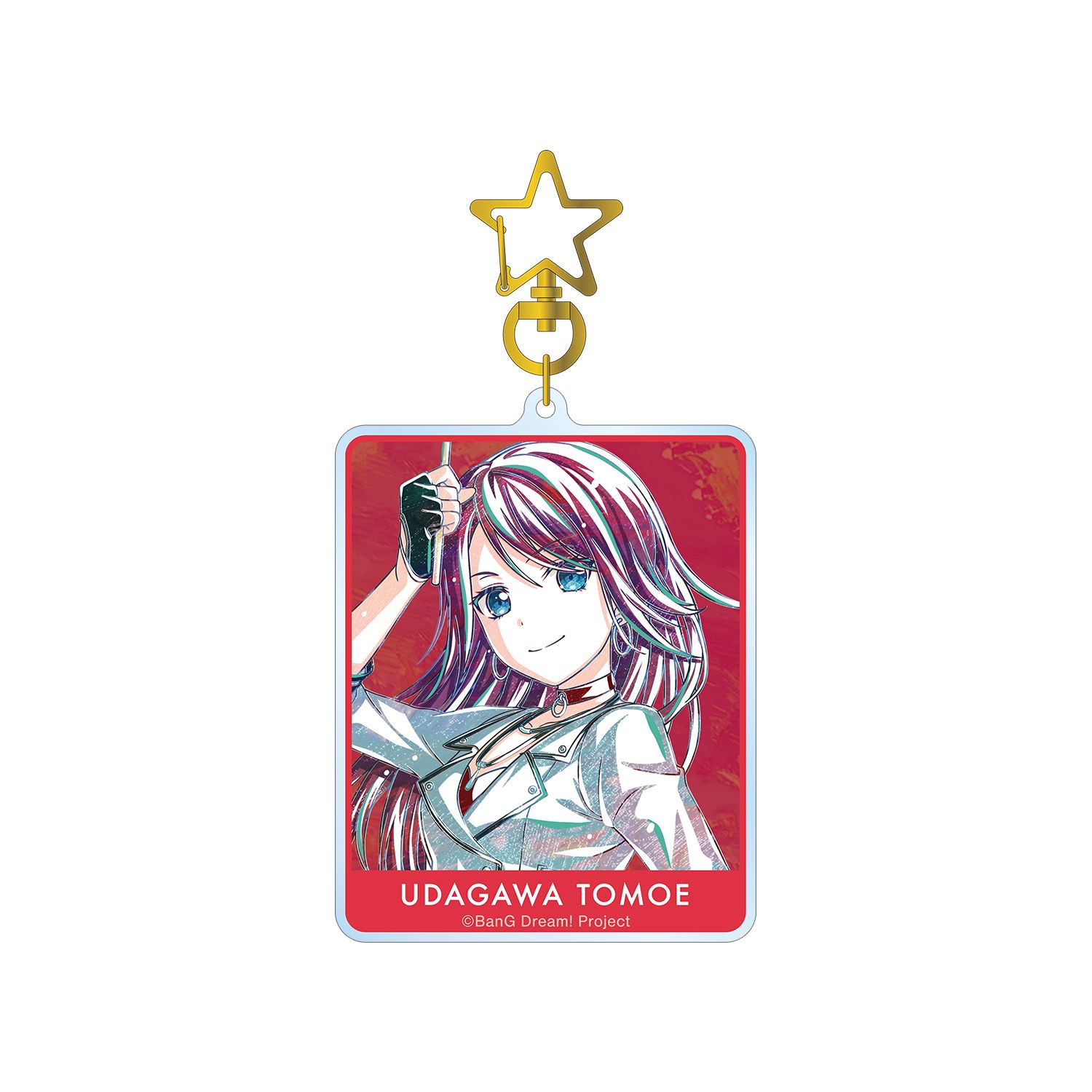 バンドリ! ガールズバンドパーティ! 宇田川 巴 Ani-Art 第5弾 BIGアクリルキーホルダー - AniSmile