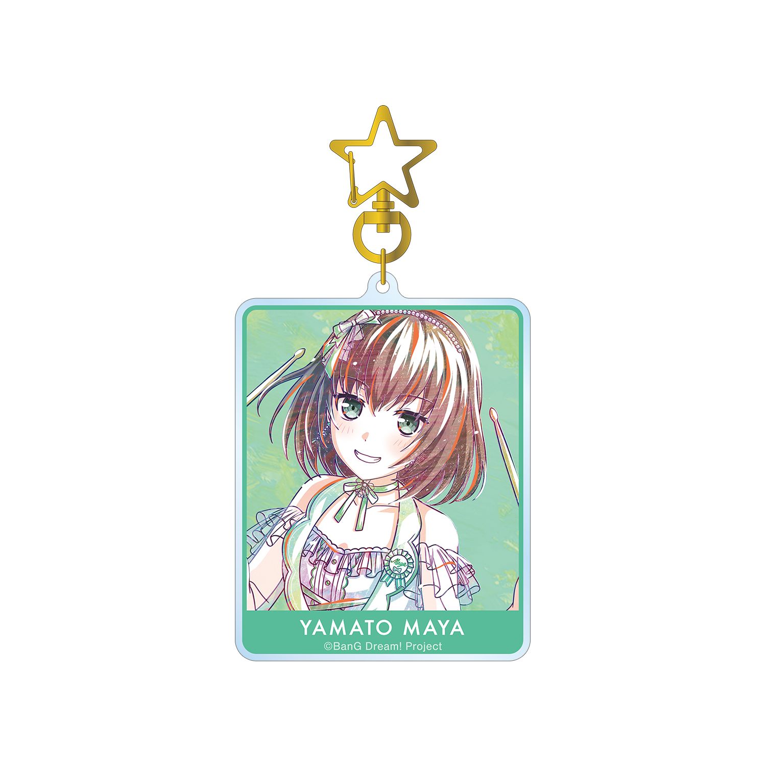 バンドリ! ガールズバンドパーティ! 大和 麻弥 Ani-Art 第5弾 BIGアクリルキーホルダー - AniSmile