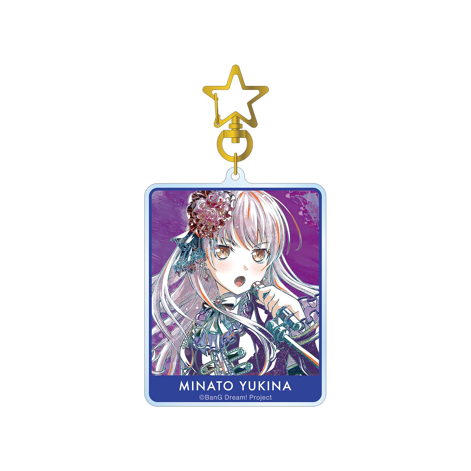 バンドリ! ガールズバンドパーティ! 湊 友希那 Ani-Art 第5弾 BIGアクリルキーホルダー - AniSmile