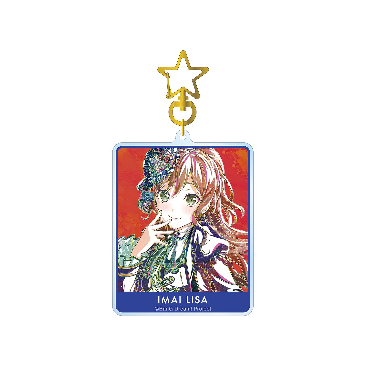 バンドリ! ガールズバンドパーティ! 今井 リサ Ani-Art 第5弾 BIGアクリルキーホルダー - AniSmile
