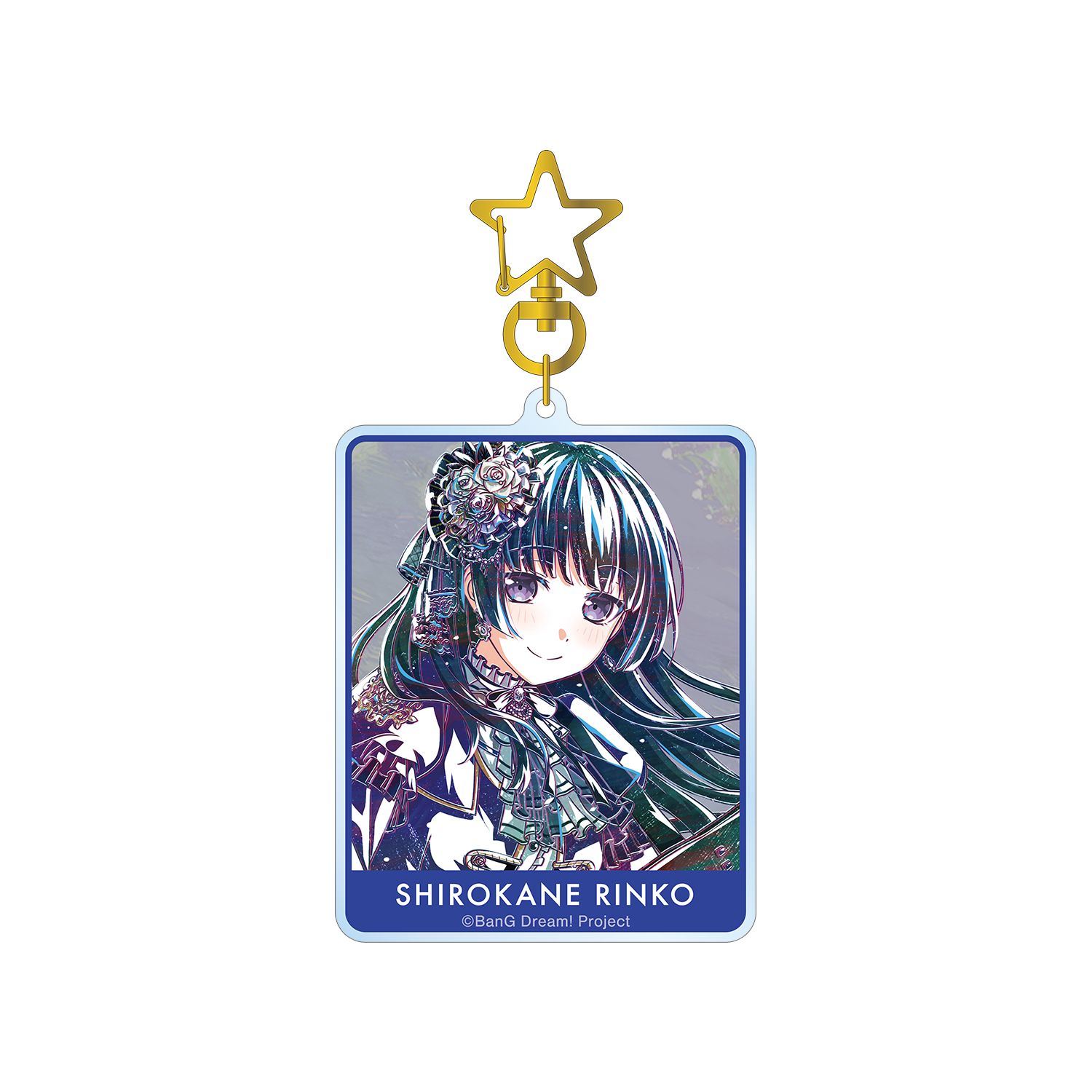 バンドリ! ガールズバンドパーティ! 白金 燐子 Ani-Art 第5弾 BIGアクリルキーホルダー - AniSmile