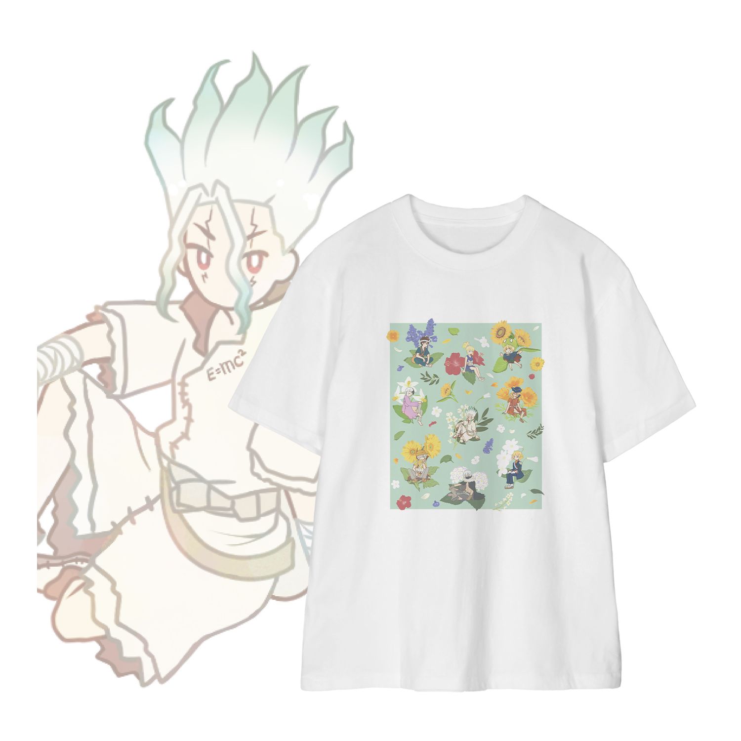 TVアニメ「Dr.STONE」 Botania Tシャツメンズ(サイズ/XL) - official product image | AniSmile
