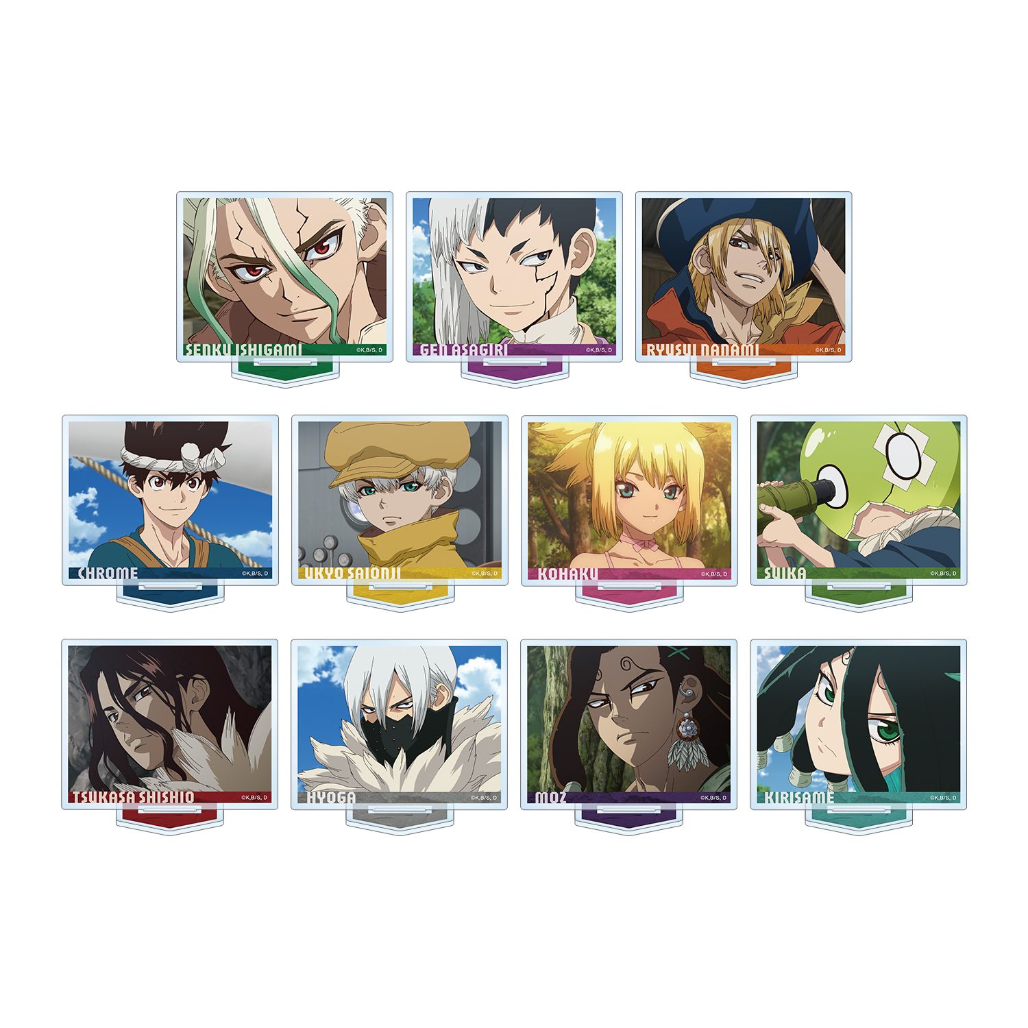 TVアニメ「Dr.STONE」 トレーディング場面写アクリルスタンド(単位/単品) Image 2 | AniSmile