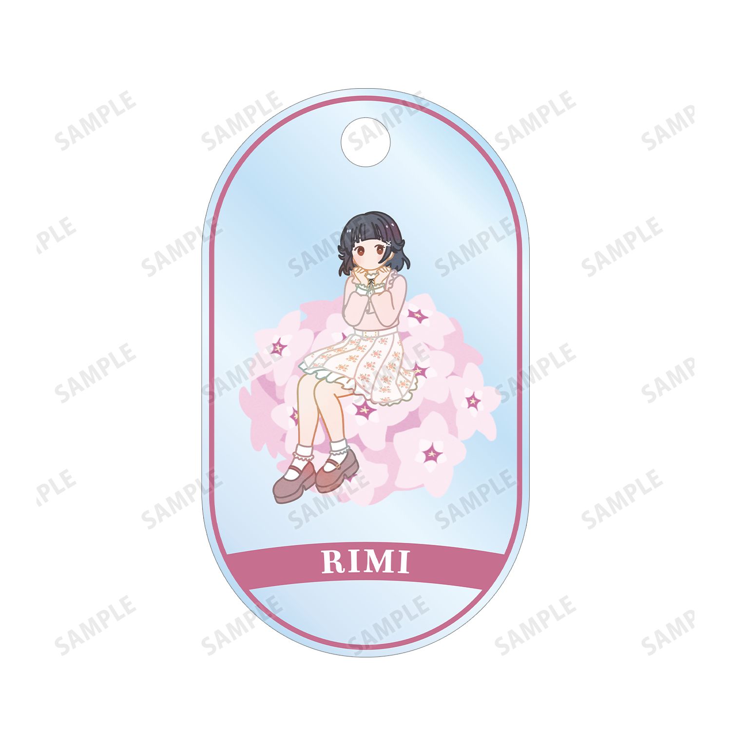 バンドリ! ガールズバンドパーティ! 牛込 りみ Botania 2連ワイヤーアクリルキーホルダー Image 3 | AniSmile
