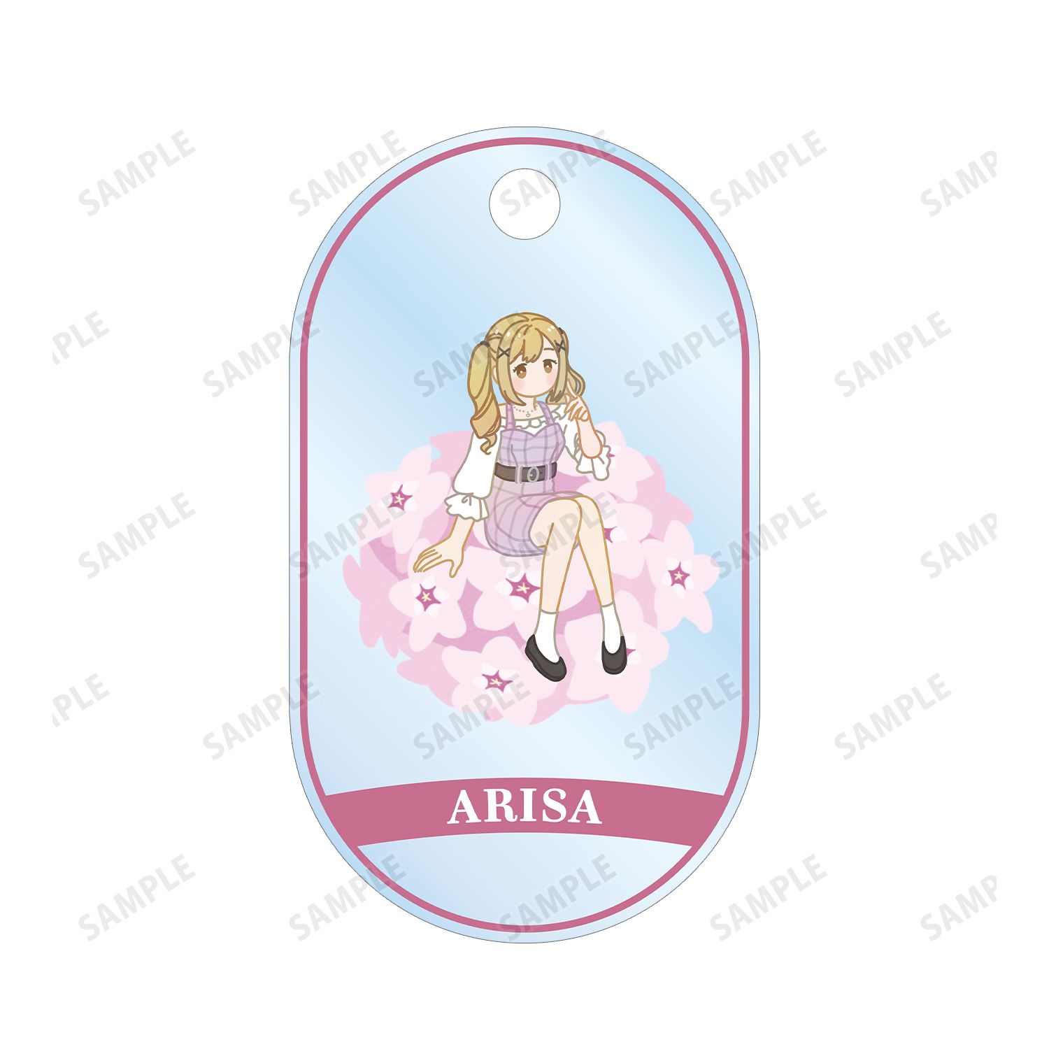 バンドリ! ガールズバンドパーティ! 市ヶ谷 有咲 Botania 2連ワイヤーアクリルキーホルダー Image 2 | AniSmile