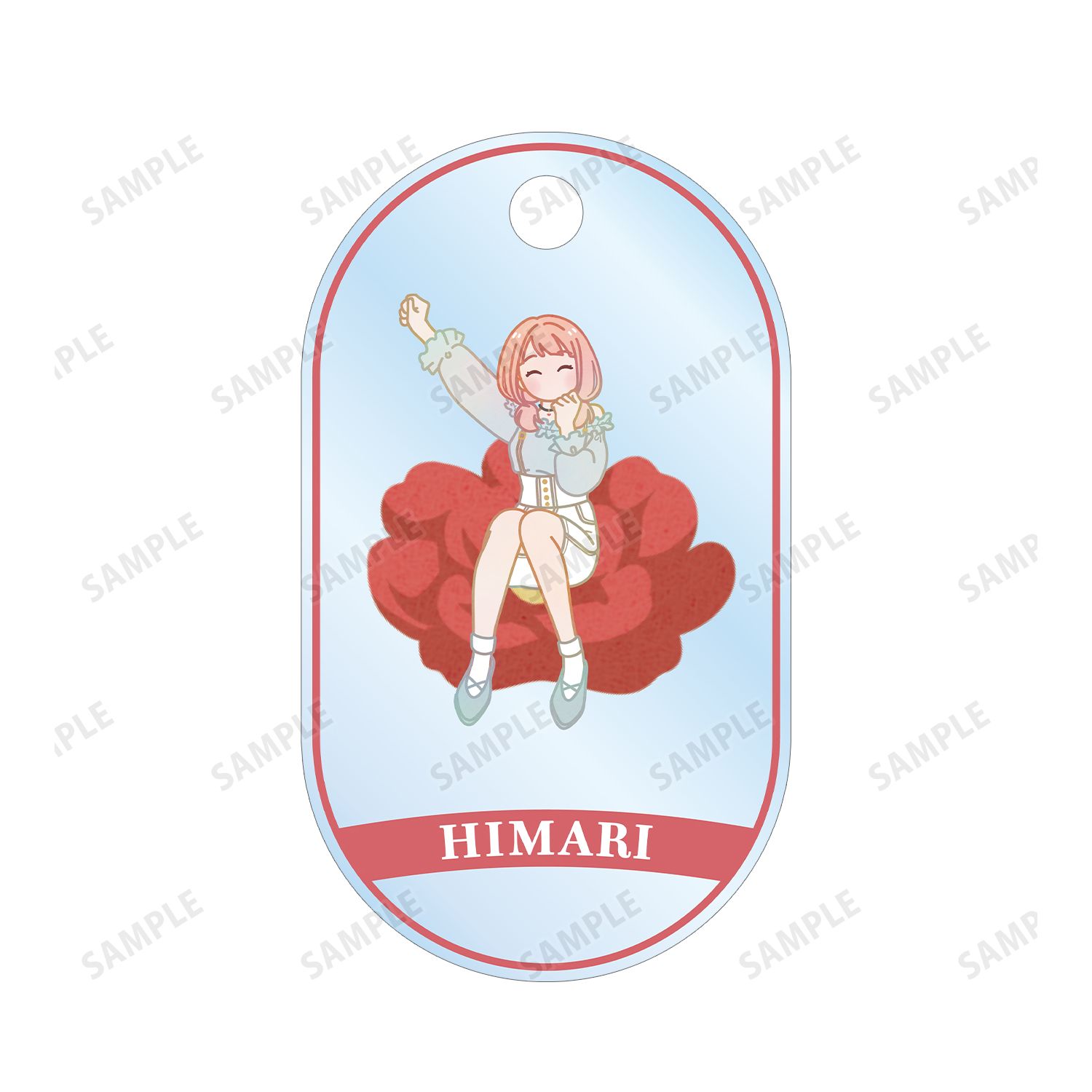 バンドリ! ガールズバンドパーティ! 上原 ひまり Botania 2連ワイヤーアクリルキーホルダー 画像 3 | AniSmile
