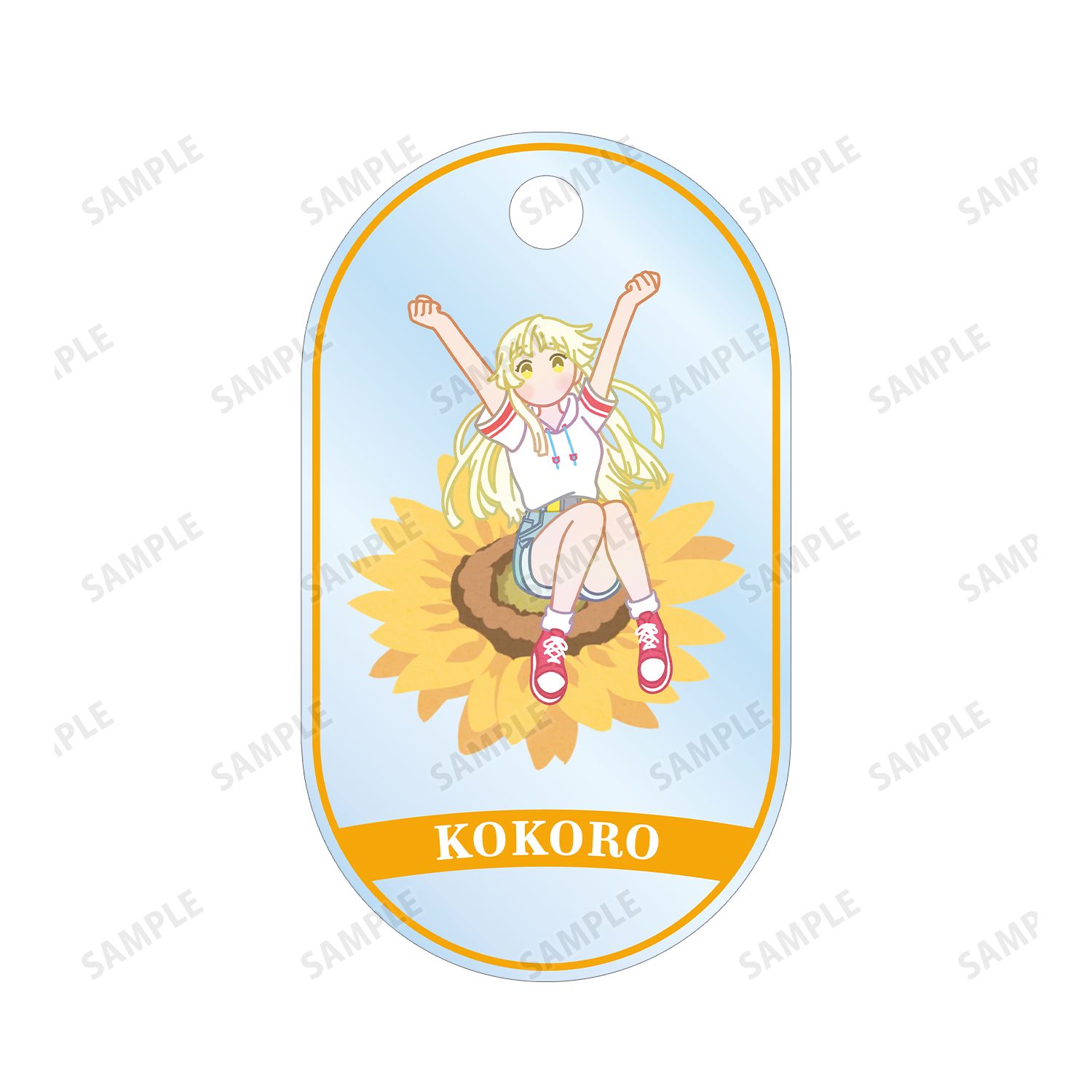 バンドリ! ガールズバンドパーティ! 弦巻 こころ Botania 2連ワイヤーアクリルキーホルダー Image 3 | AniSmile