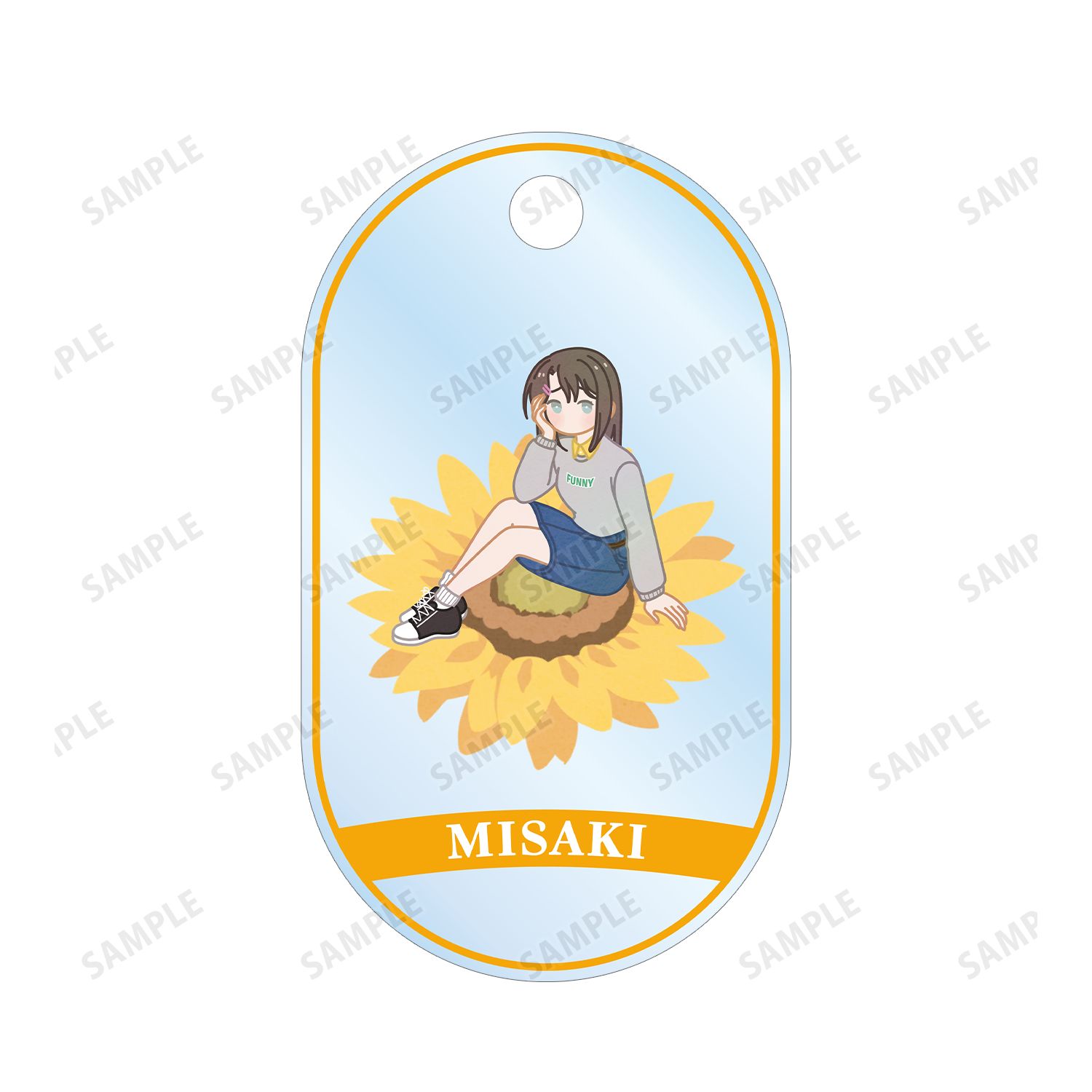 バンドリ! ガールズバンドパーティ! 奥沢 美咲 Botania 2連ワイヤーアクリルキーホルダー Image 3 | AniSmile