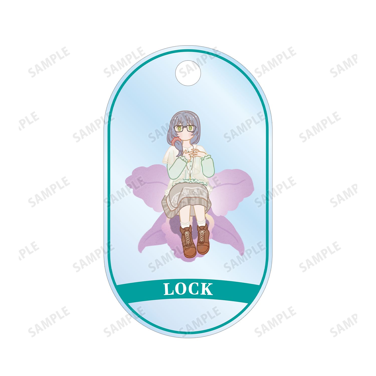 バンドリ! ガールズバンドパーティ! ロック Botania 2連ワイヤーアクリルキーホルダー 画像 3 | AniSmile