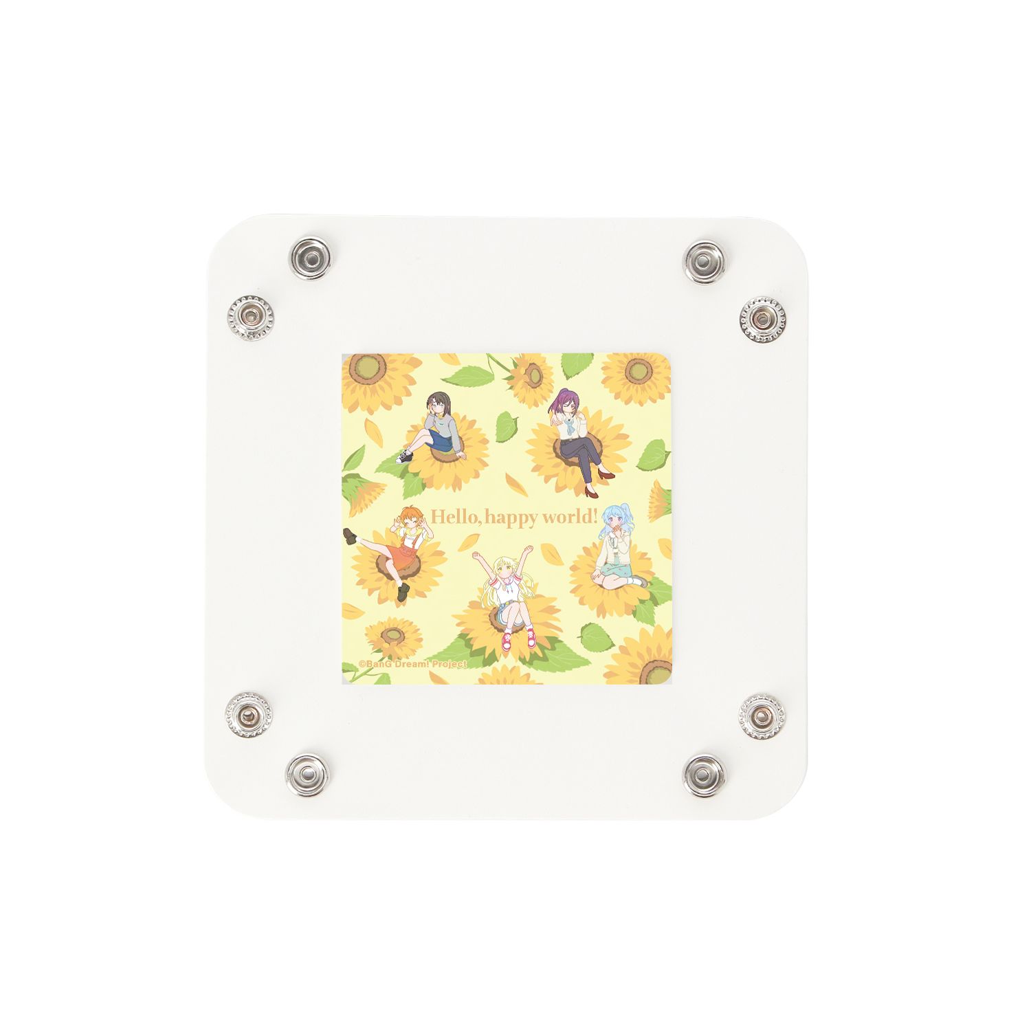 バンドリ! ガールズバンドパーティ! ハロー、ハッピーワールド! Botania PUレザーマルチトレー Image 6 | AniSmile
