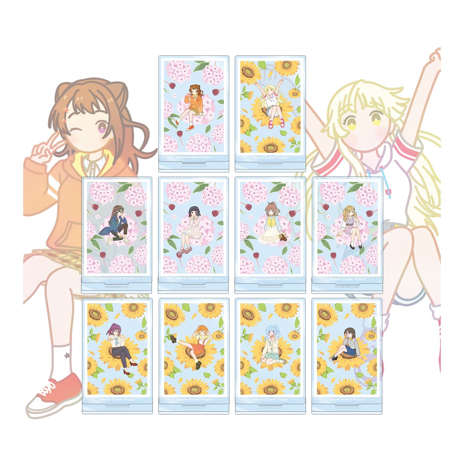 バンドリ! ガールズバンドパーティ! トレーディング Botania アクリルスタンド ver. (単位/単品) - AniSmile