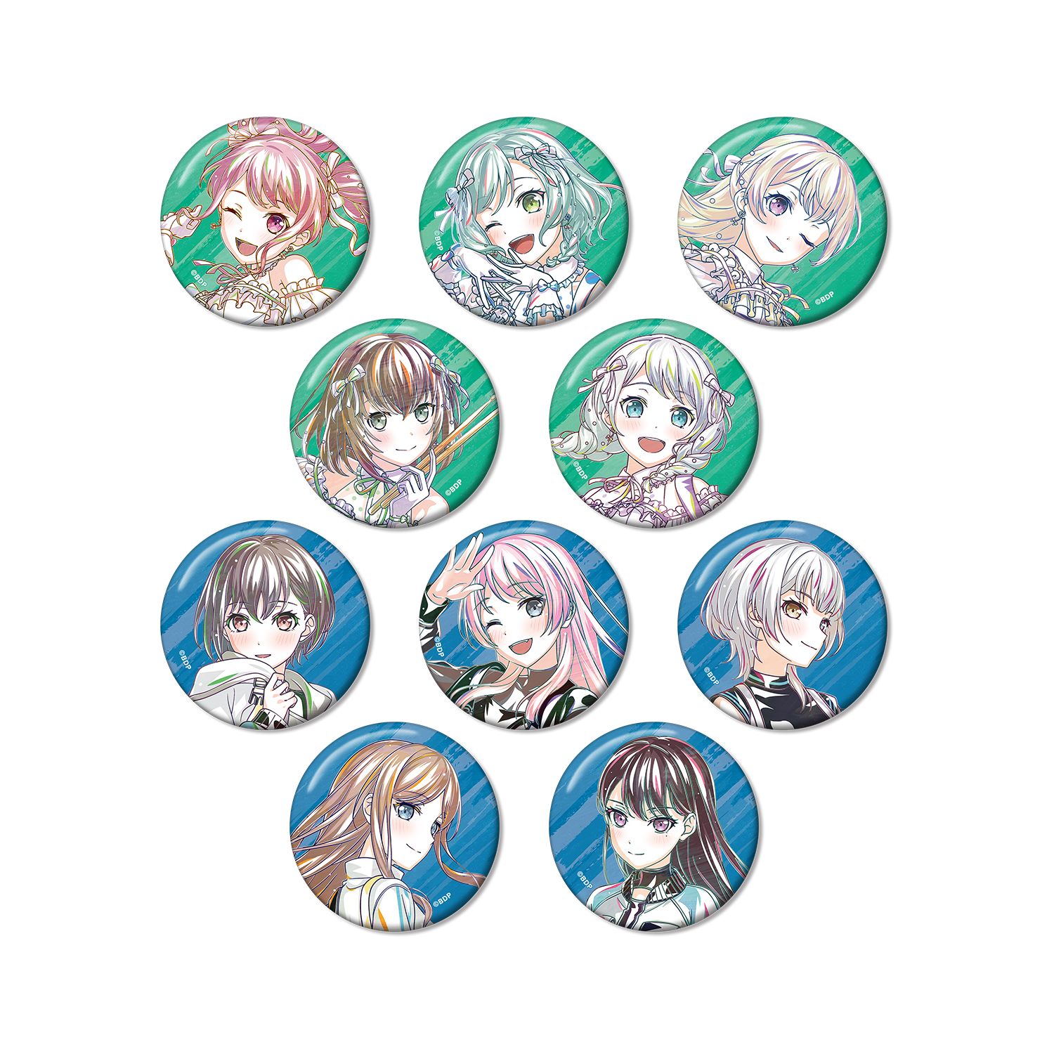 BanG Dream! トレーディング Ani-Art 第6弾 缶バッジ ver.C(単位/単品) Image 2 | AniSmile
