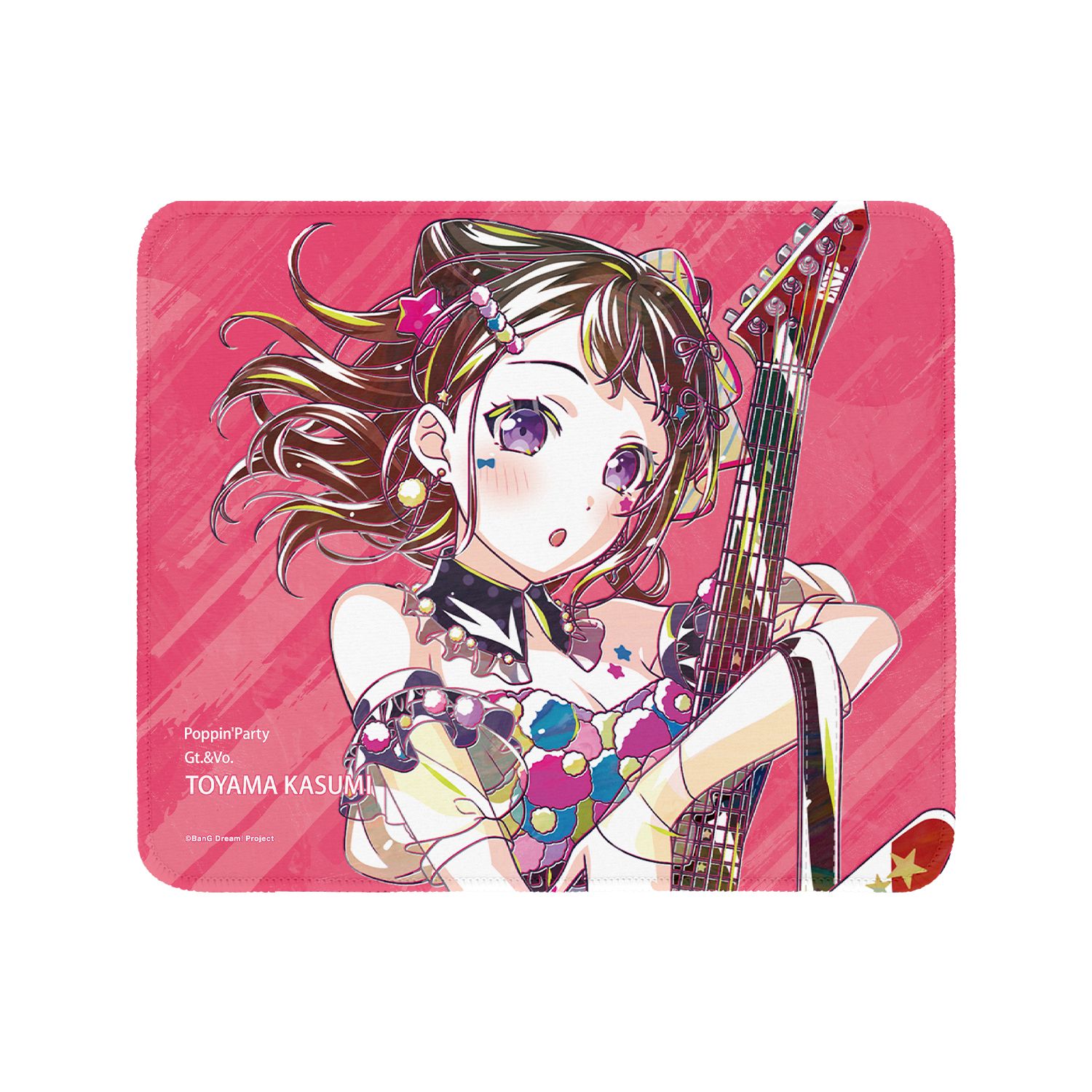 BanG Dream! 戸山 香澄 Ani-Art 第6弾 マウスパッド - official product image | AniSmile