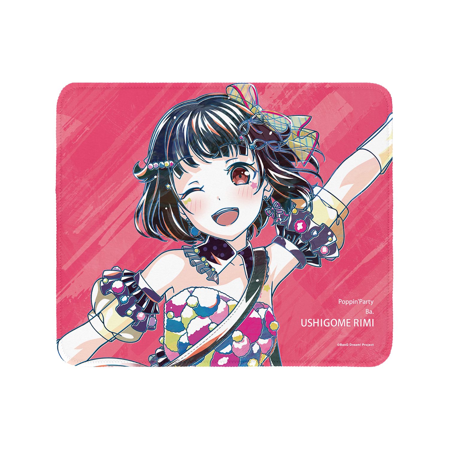 BanG Dream! 牛込 りみ Ani-Art 第6弾 マウスパッド - official product image | AniSmile