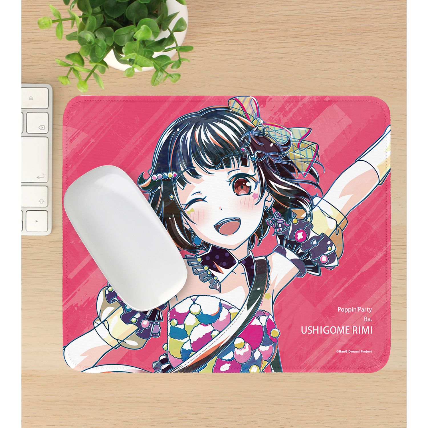 BanG Dream! 牛込 りみ Ani-Art 第6弾 マウスパッド Image 3 | AniSmile