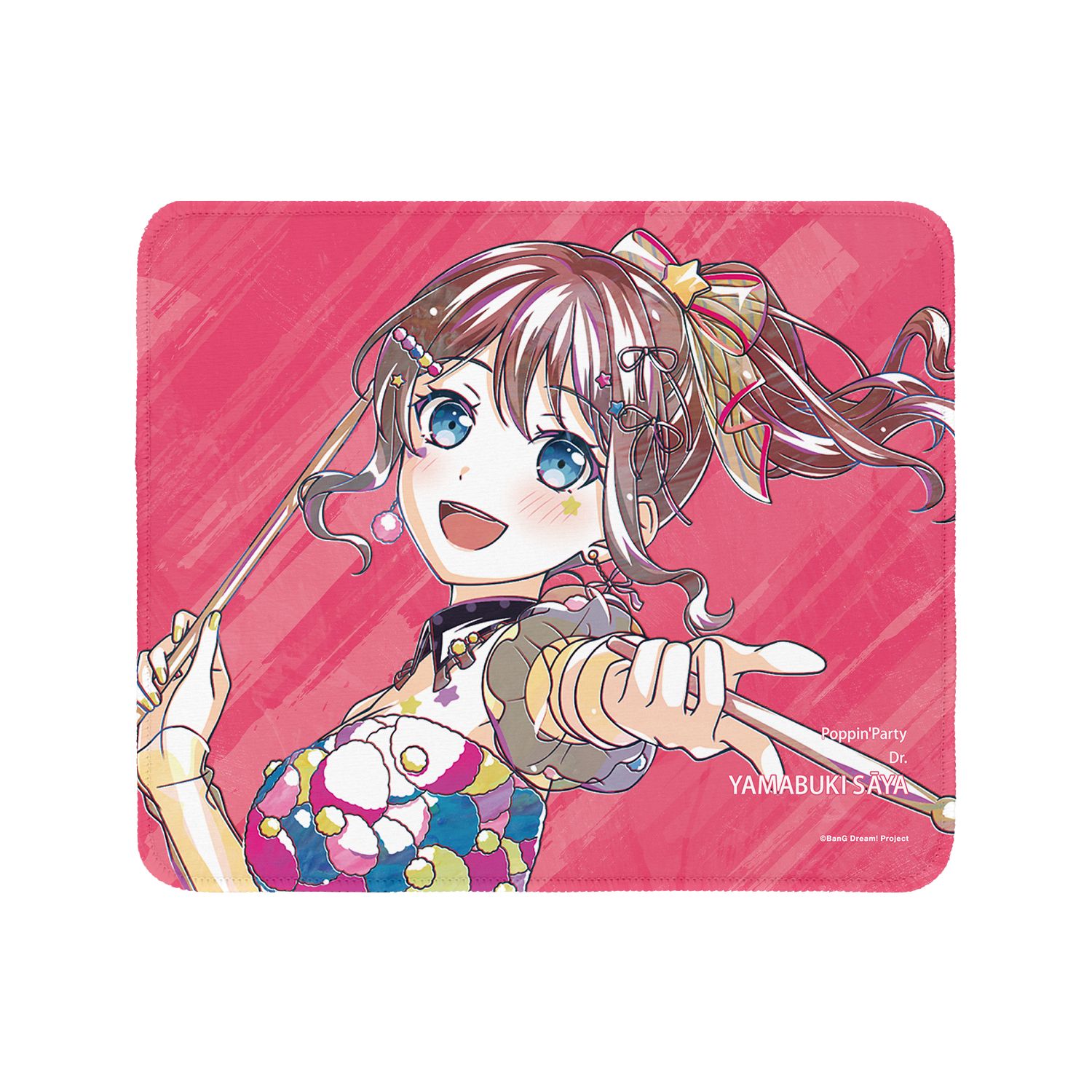 BanG Dream! 山吹 沙綾 Ani-Art 第6弾 マウスパッド - official product image | AniSmile