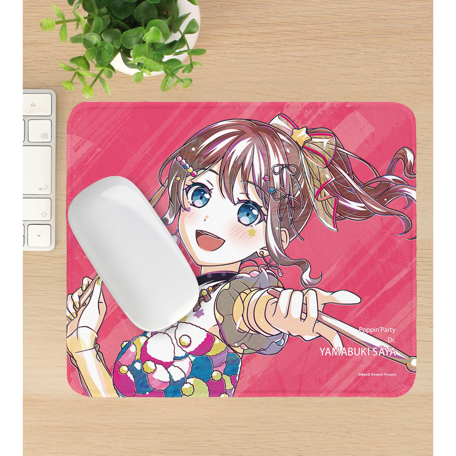 BanG Dream! 山吹 沙綾 Ani-Art 第6弾 マウスパッド Image 3 | AniSmile