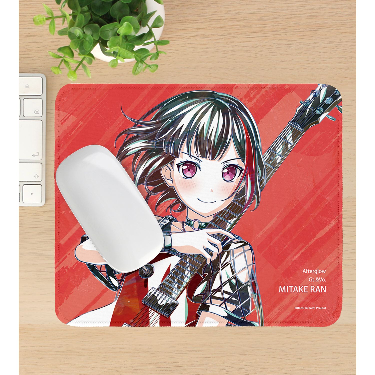 BanG Dream! 美竹 蘭 Ani-Art 第6弾 マウスパッド Image 3 | AniSmile
