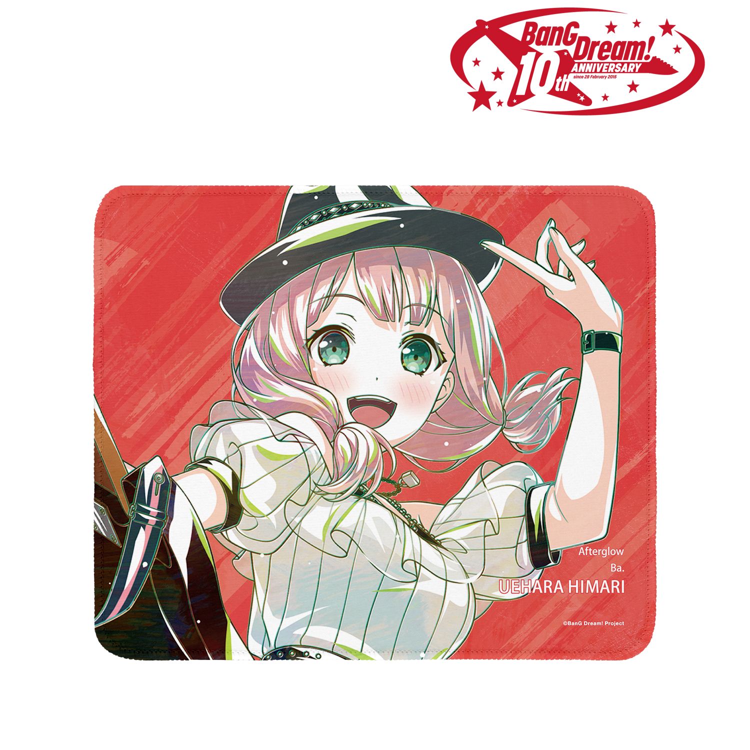 BanG Dream! 上原 ひまり Ani-Art 第6弾 マウスパッド Image 2 | AniSmile