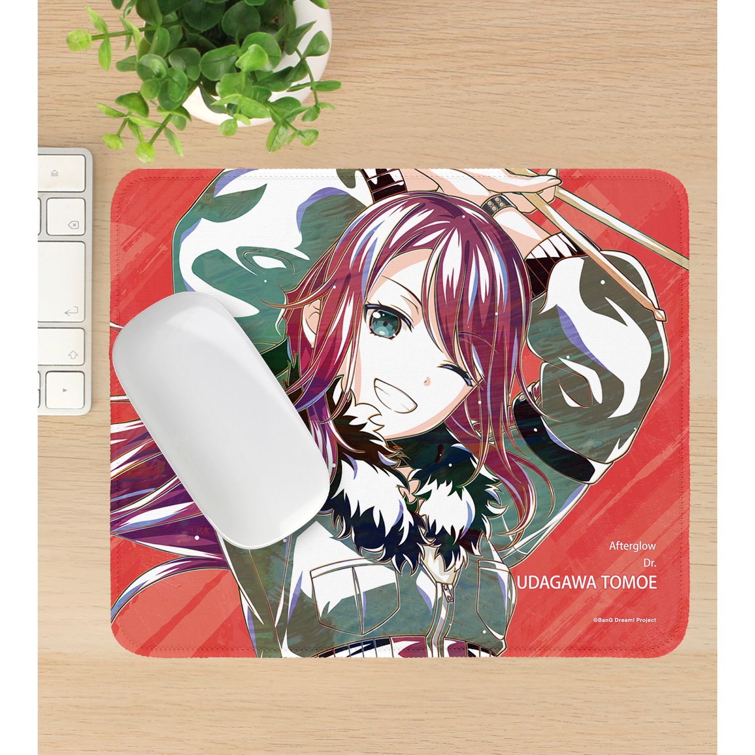 BanG Dream! 宇田川 巴 Ani-Art 第6弾 マウスパッド Image 3 | AniSmile