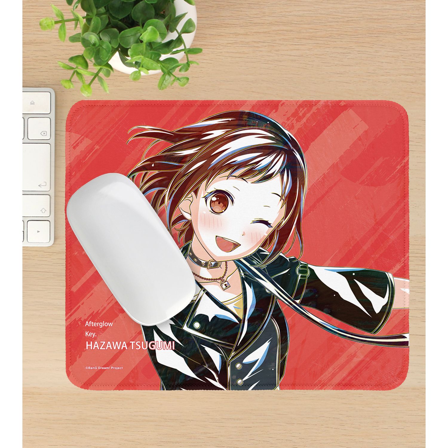 BanG Dream! 羽沢 つぐみ Ani-Art 第6弾 マウスパッド Image 3 | AniSmile