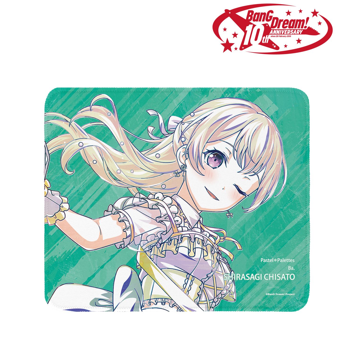 BanG Dream! 白鷺 千聖 Ani-Art 第6弾 マウスパッド Image 2 | AniSmile