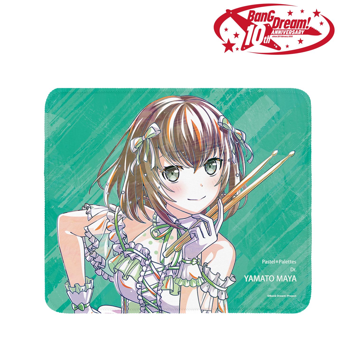 BanG Dream! 大和 麻弥 Ani-Art 第6弾 マウスパッド Image 2 | AniSmile