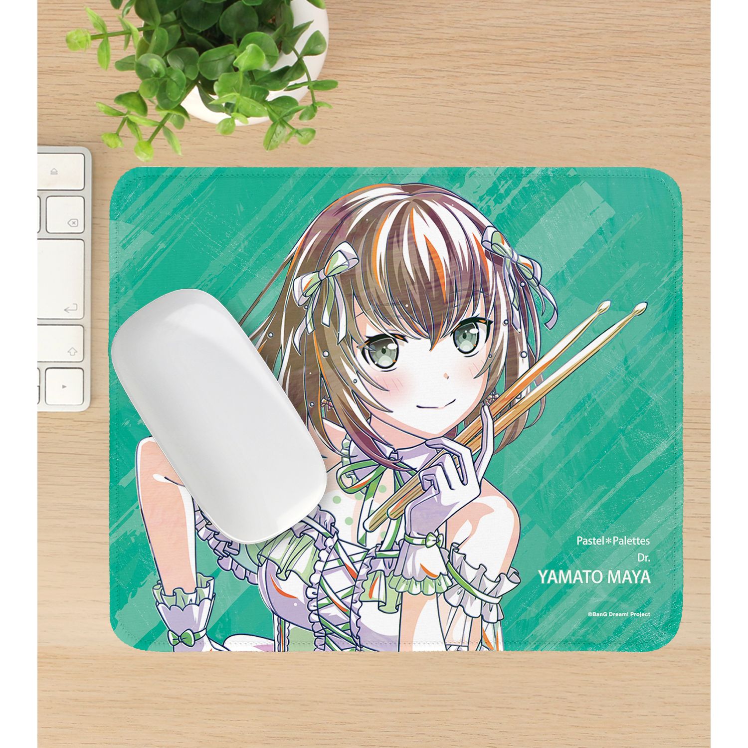 BanG Dream! 大和 麻弥 Ani-Art 第6弾 マウスパッド Image 3 | AniSmile