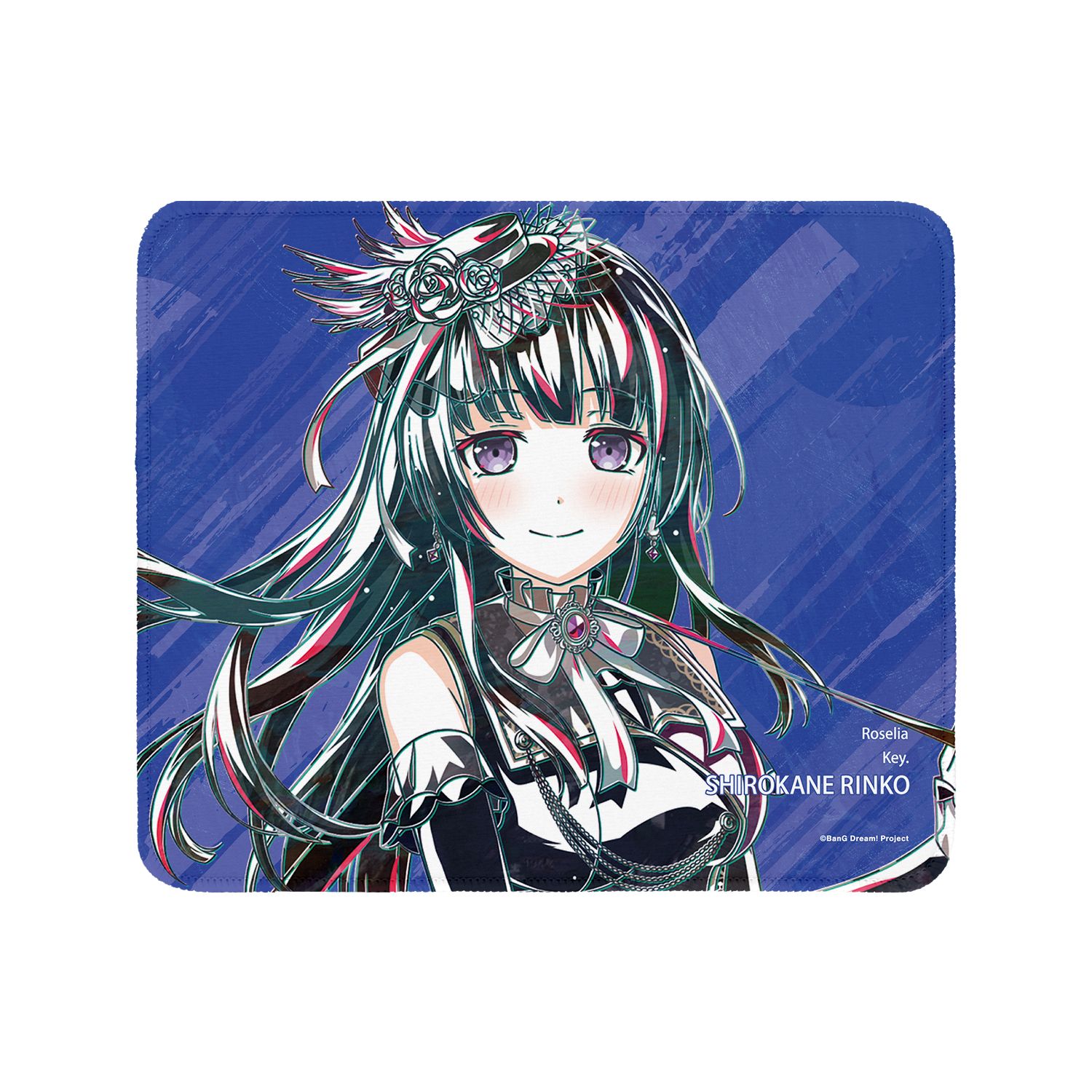 BanG Dream! 白金 燐子 Ani-Art 第6弾 マウスパッド - official product image | AniSmile