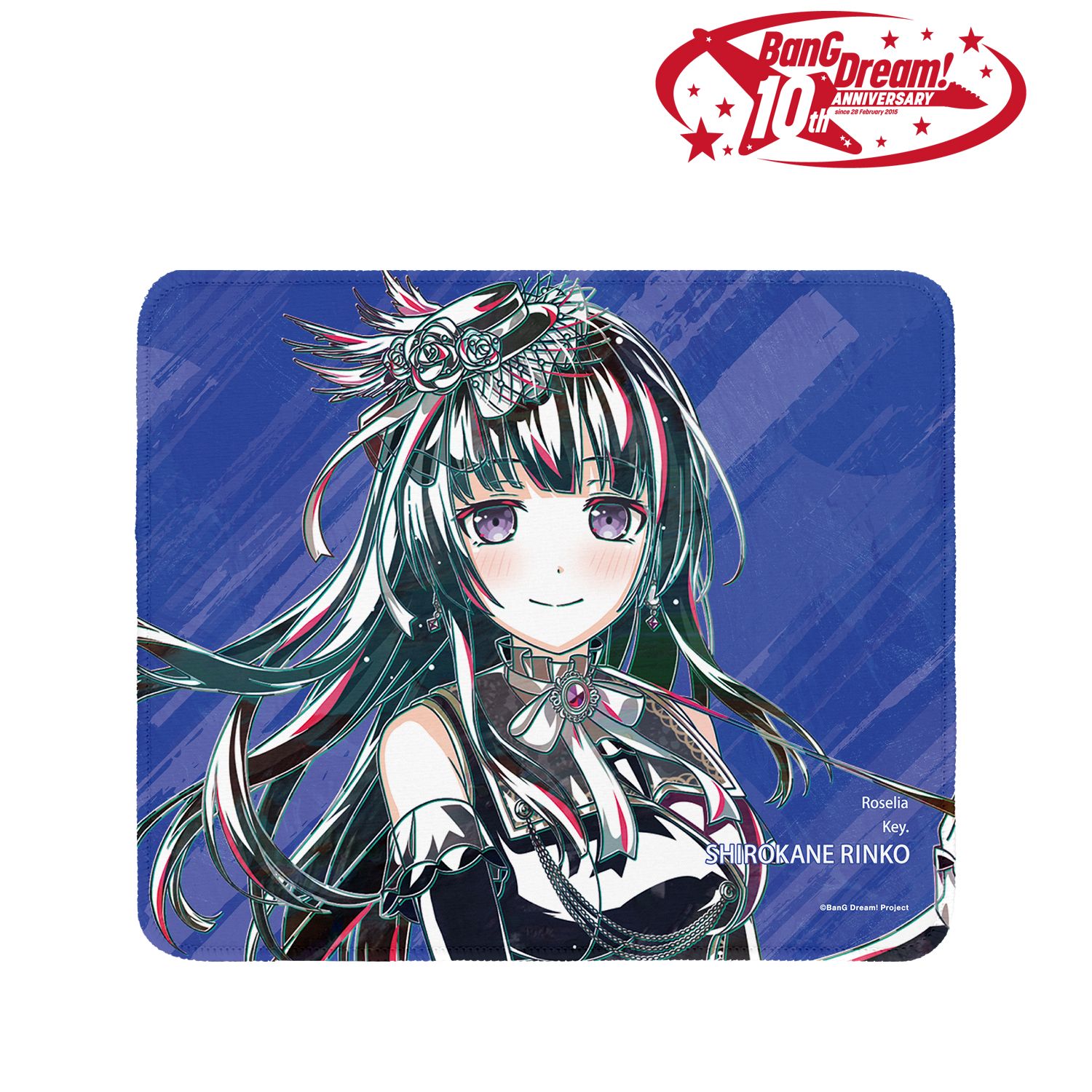 BanG Dream! 白金 燐子 Ani-Art 第6弾 マウスパッド Image 2 | AniSmile