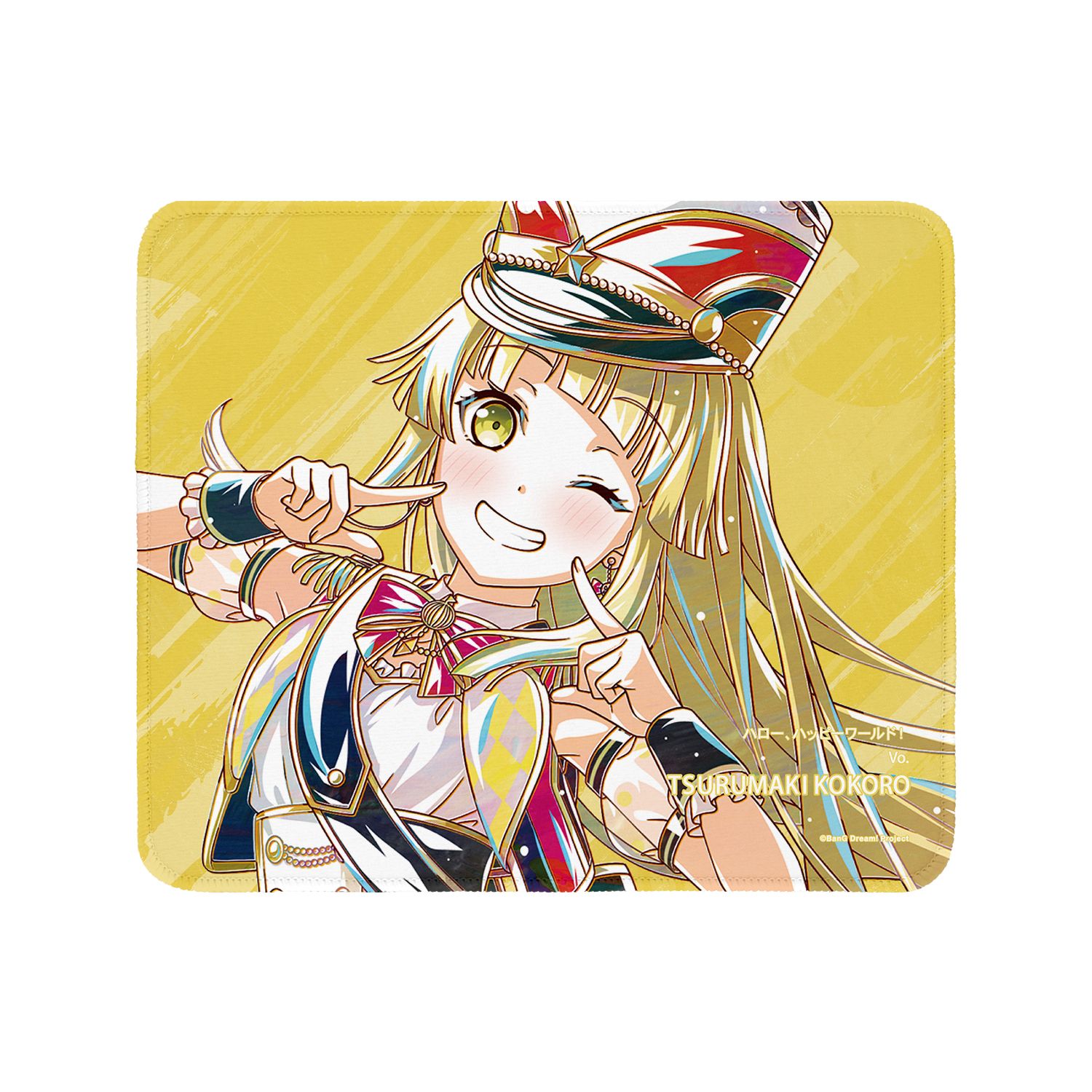 BanG Dream! 弦巻 こころ Ani-Art 第6弾 マウスパッド Image 2 | AniSmile