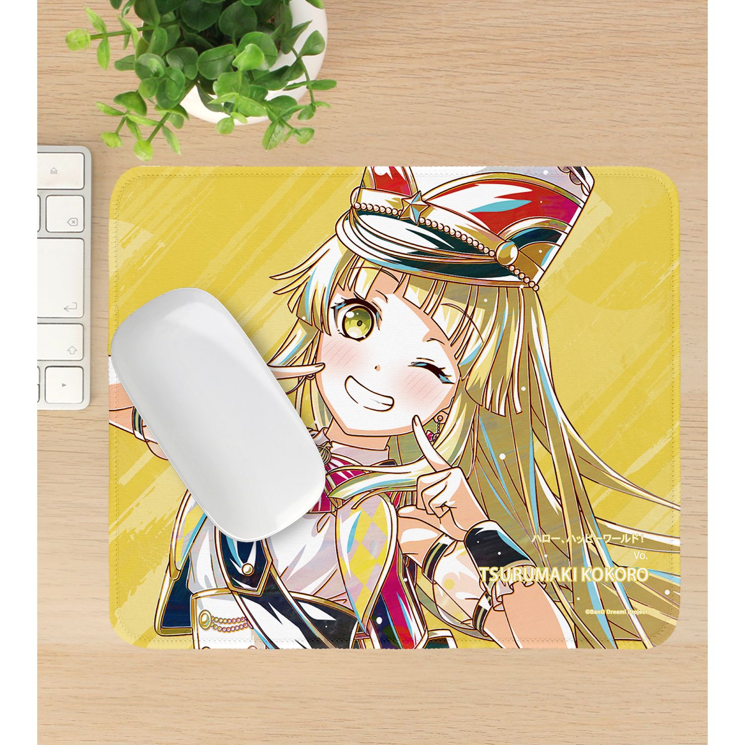 BanG Dream! 弦巻 こころ Ani-Art 第6弾 マウスパッド Image 3 | AniSmile