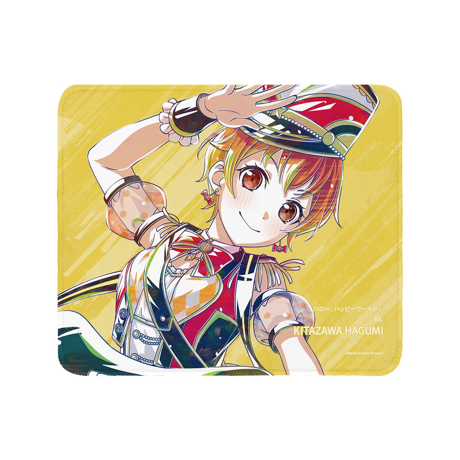 BanG Dream! 北沢 はぐみ Ani-Art 第6弾 マウスパッド - official product image | AniSmile