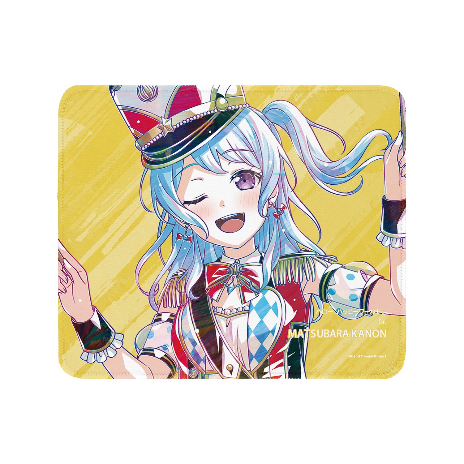 BanG Dream! 松原 花音 Ani-Art 第6弾 マウスパッド - official product image | AniSmile