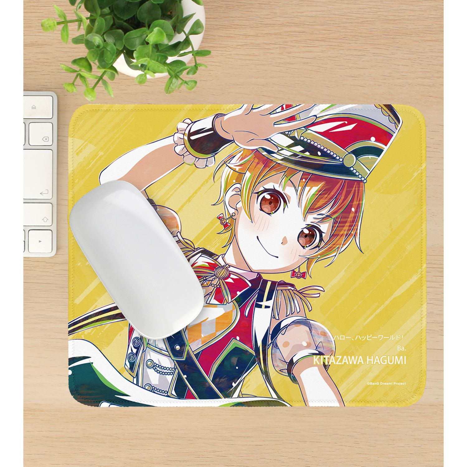 BanG Dream! 北沢 はぐみ Ani-Art 第6弾 マウスパッド Image 3 | AniSmile