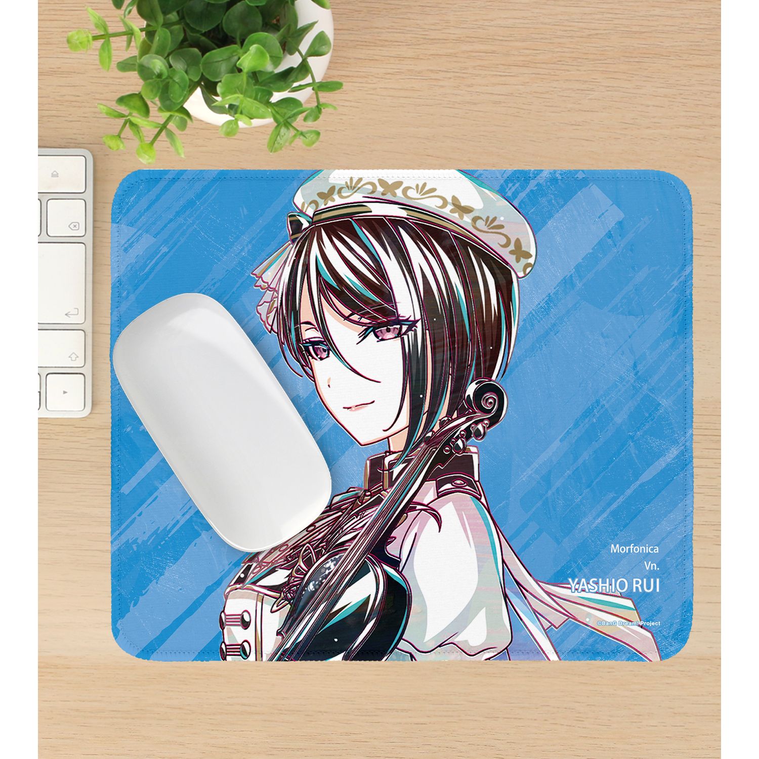 BanG Dream! 八潮 瑠唯 Ani-Art 第6弾 マウスパッド Image 3 | AniSmile