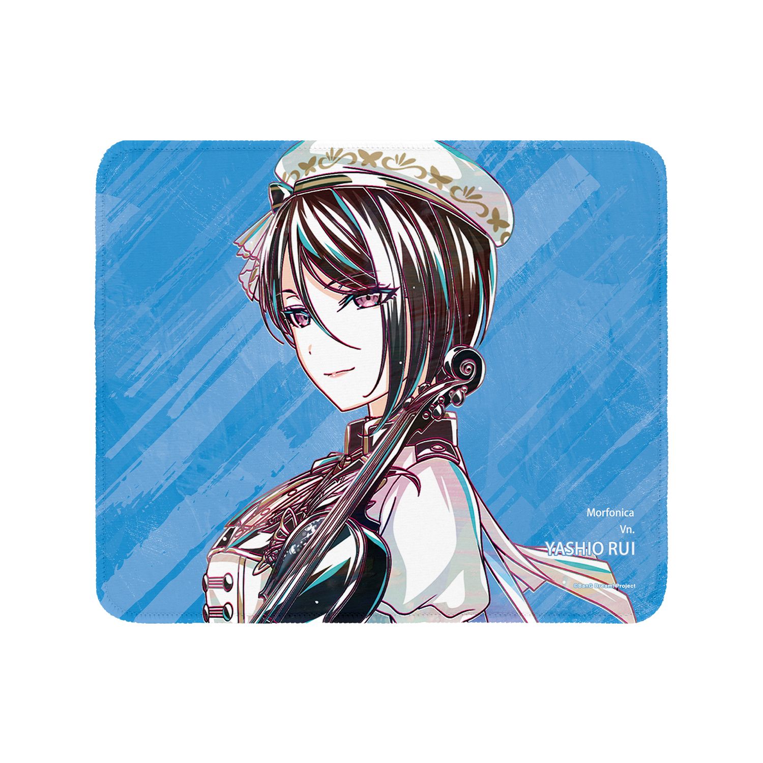 BanG Dream! 八潮 瑠唯 Ani-Art 第6弾 マウスパッド - official product image | AniSmile
