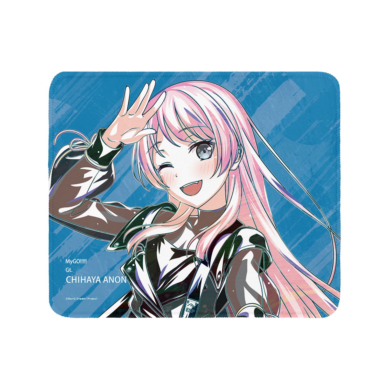 BanG Dream! 千早 愛音 Ani-Art 第6弾 マウスパッド - official product image | AniSmile