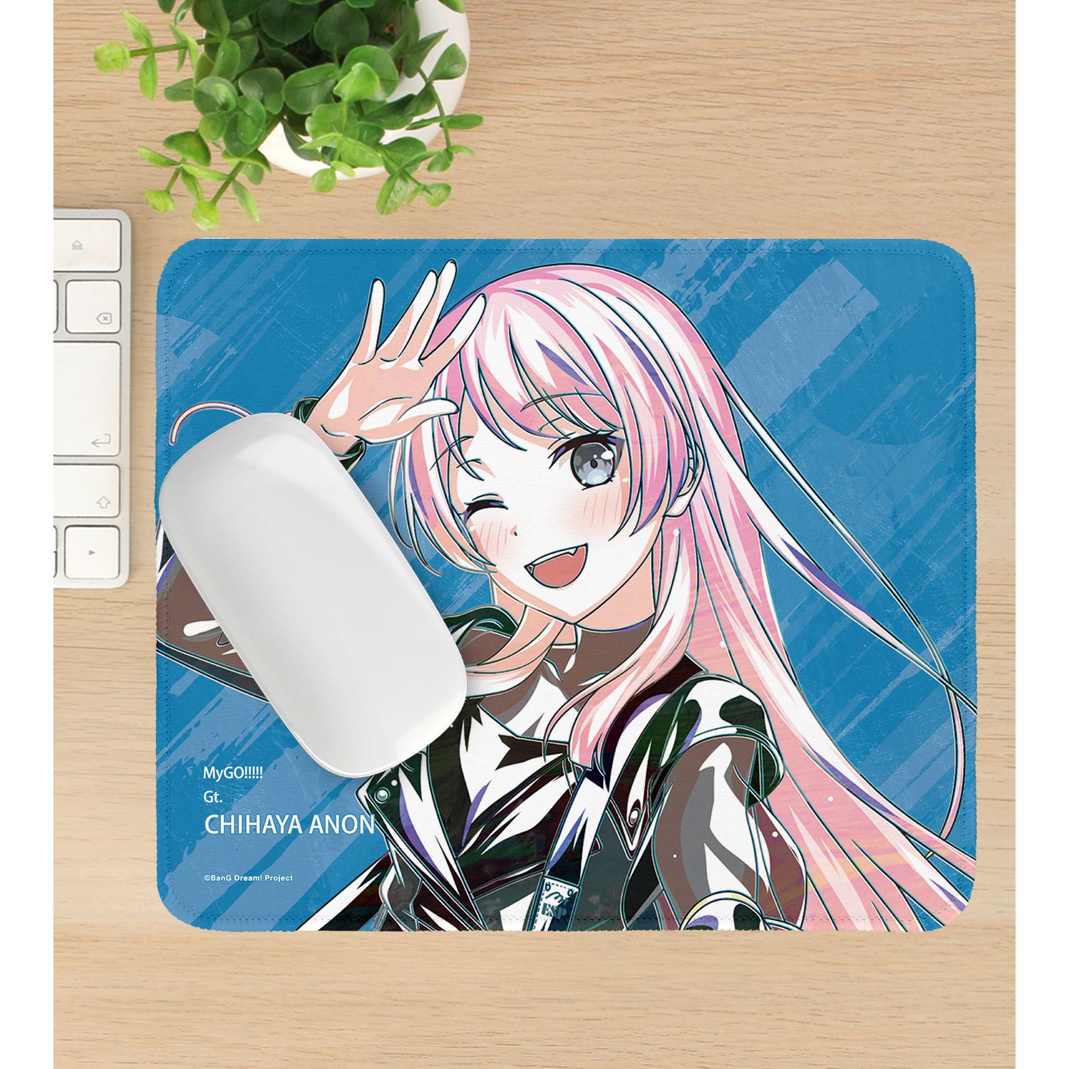 BanG Dream! 千早 愛音 Ani-Art 第6弾 マウスパッド Image 3 | AniSmile