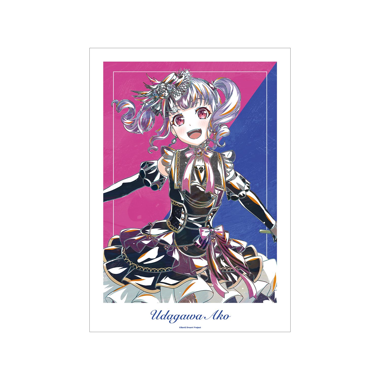 BanG Dream! 宇田川 あこ Ani-Art 第6弾 A3マット加工ポスター Image 2 | AniSmile
