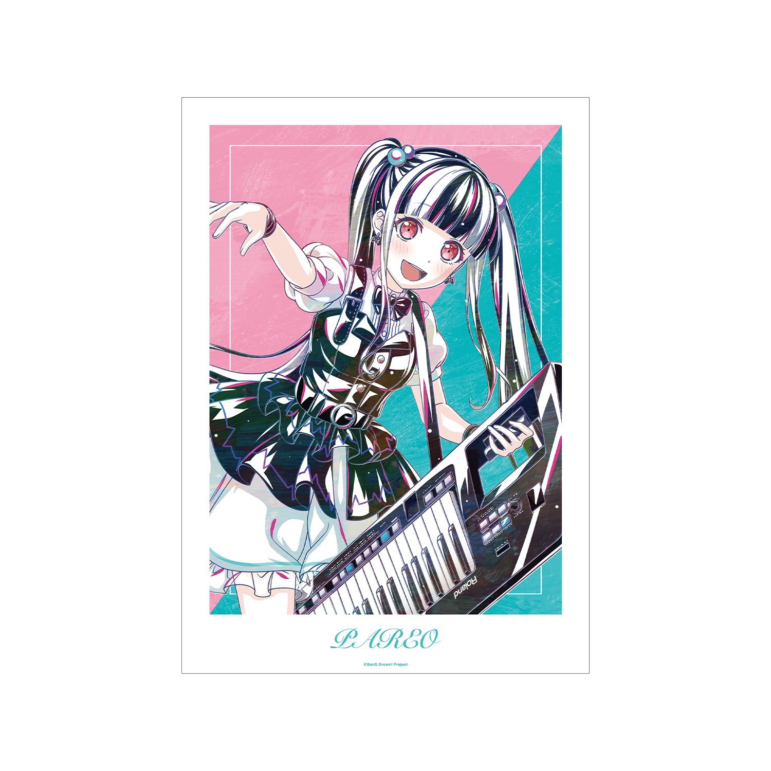 BanG Dream! パレオ Ani-Art 第6弾 A3マット加工ポスター - official product image | AniSmile