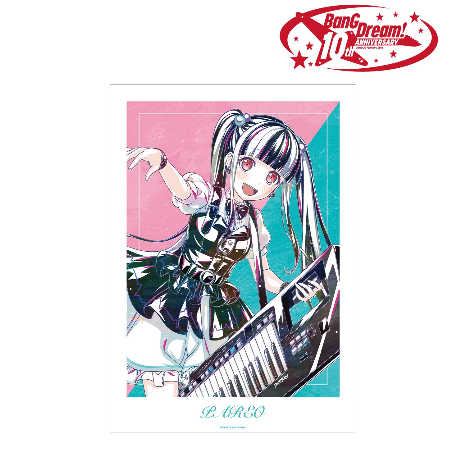 BanG Dream! パレオ Ani-Art 第6弾 A3マット加工ポスター Image 2 | AniSmile