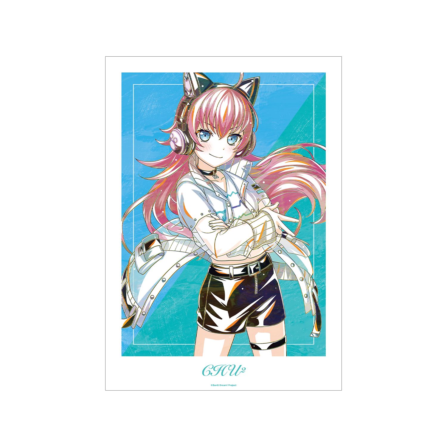 BanG Dream! チュチュ Ani-Art 第6弾 A3マット加工ポスター - official product image | AniSmile