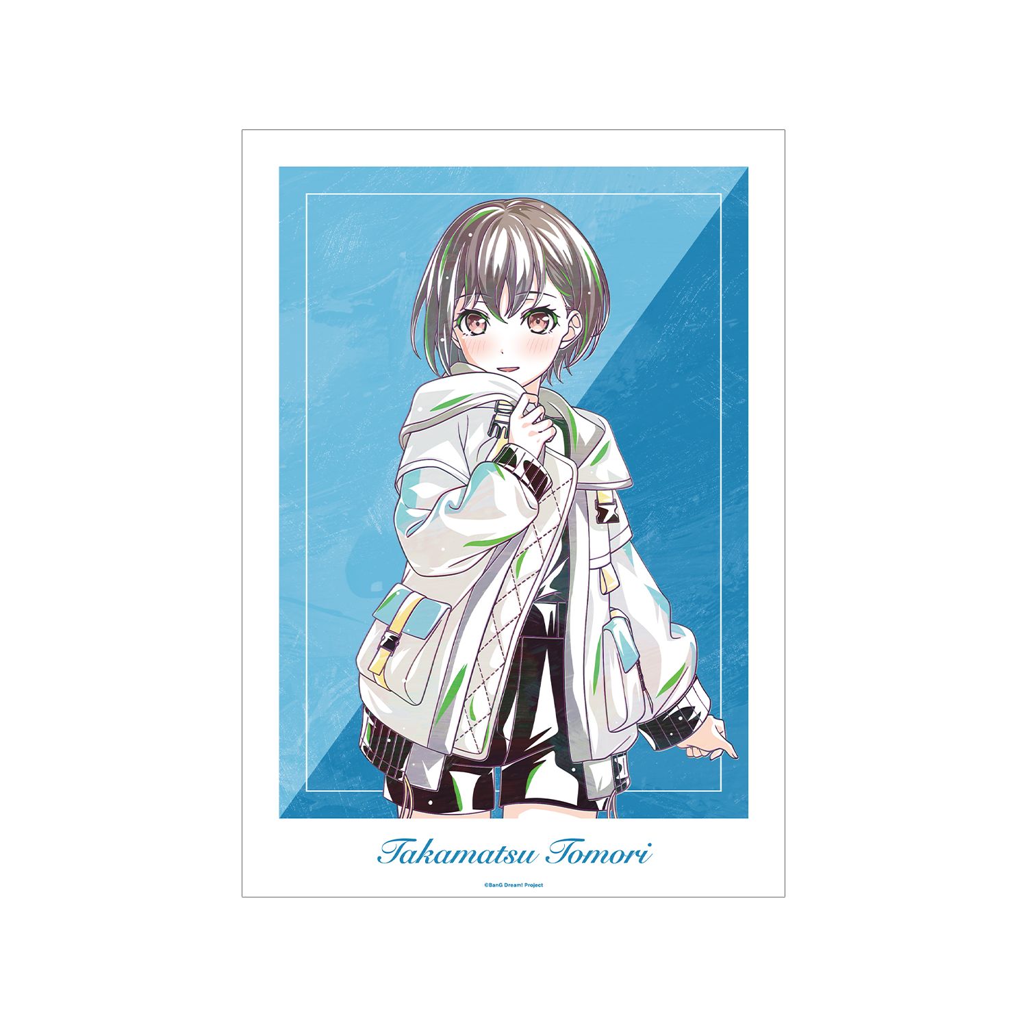 BanG Dream! 高松 燈 Ani-Art 第6弾 A3マット加工ポスター - official product image | AniSmile